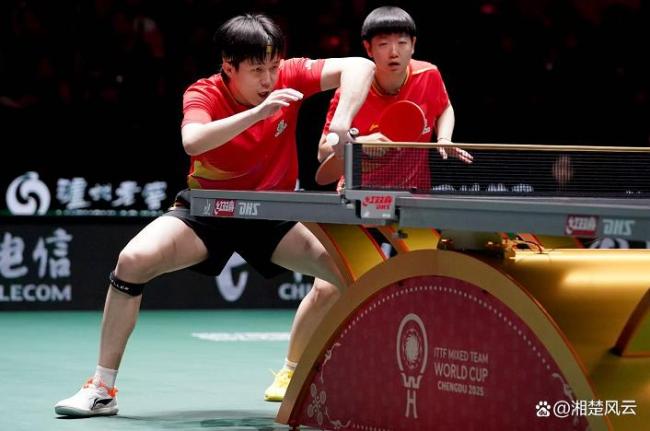 法国队完胜中国队,许昕带队取胜 法国队完胜中国队,许昕带队取胜