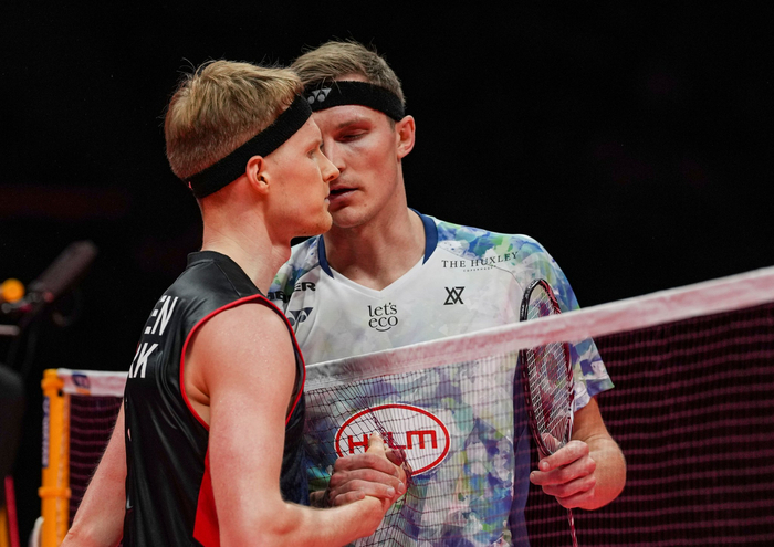 丹麦队碾压马来西亚队,安赛龙高光表现 丹麦队碾压马来西亚队,安赛龙高光表现