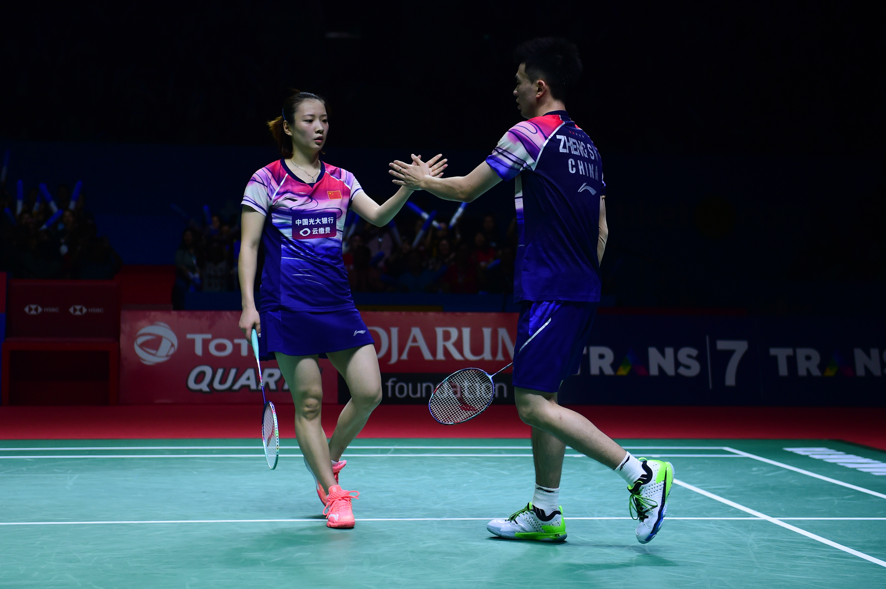 印尼队绝杀丹麦队，郑思维刷新纪录