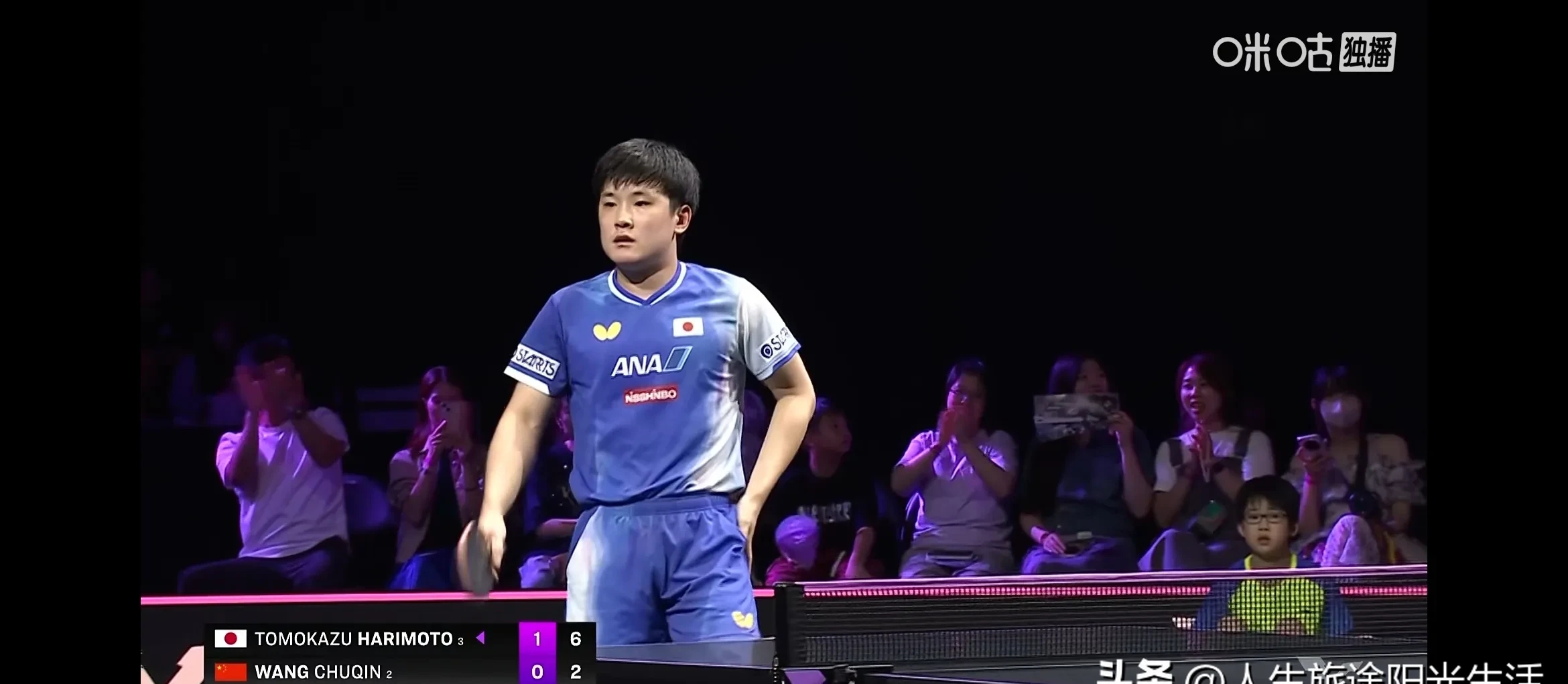 英国乒乓球队逆转日本乒乓球队，王皓制霸全场